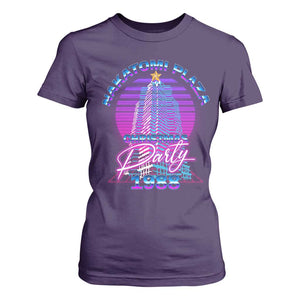 Nakatomi Plaza Christmas Party 1988 Vaporwave T Shirt For Women TS09 Purple Print Your Wear