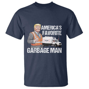 Trump 2024 T Shirt America's Favorite Garbage Man TS09 Navy Print Your Wear