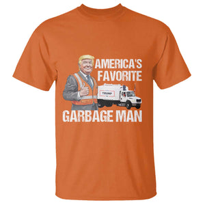Trump 2024 T Shirt America's Favorite Garbage Man TS09 Orange Print Your Wear