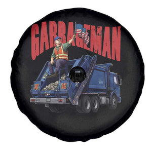 Garbageman Trump Garbage Truck 2024 Spare Tire Cover TS09 Print Your Wear