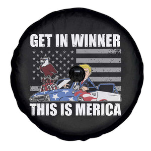Funny Trump Won 2024 Spare Tire Cover Get In Winner This Is Merica TS09 Print Your Wear