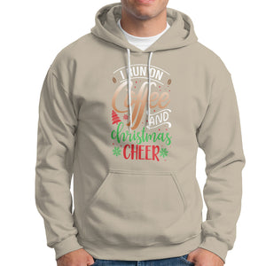 I Run On Coffee And Christmas Cheer Hoodie TS09 Sand Printyourwear