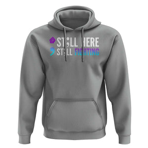 Still Here Still Fighting Semicolon Suicide Prevention Hoodie TS09 Sport Gray Print Your Wear