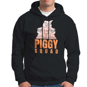 Pig Lover Hoodie Cool Piggy Squad TS09 Black Print Your Wear