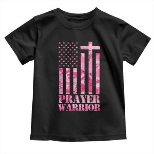 Prayer Warrior Baby Shirt Camo American Flag Christian Pray TS09 Black Print Your Wear