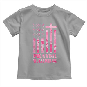 Prayer Warrior Baby Shirt Camo American Flag Christian Pray TS09 Sport Gray Print Your Wear