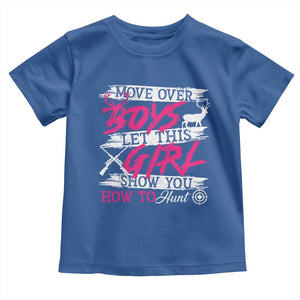 Girl Hunting Baby Shirt Let This Girl Show You How To Hunt TS09 Royal Blue Print Your Wear