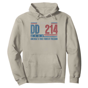 DD-214 Veteran Hoodie America's True Form Of Freedom TS09 Sand Print Your Wear