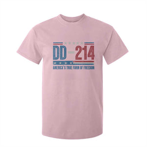 DD-214 Veteran T Shirt For Kid America's True Form Of Freedom TS09 Light Pink Print Your Wear