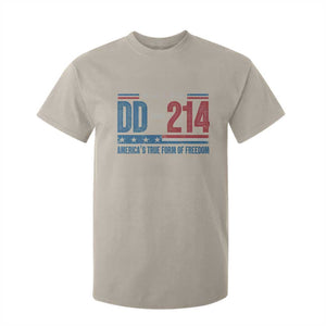 DD-214 Veteran T Shirt For Kid America's True Form Of Freedom TS09 Sand Print Your Wear