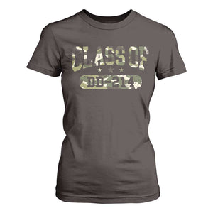 Funny Veteran Army Retirement Class Of DD-214 T Shirt For Women TS09 Dark Chocolate Print Your Wear