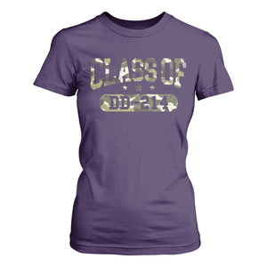 Funny Veteran Army Retirement Class Of DD-214 T Shirt For Women TS09 Purple Print Your Wear
