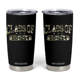 Funny Veteran Army Retirement Class Of DD-214 Tumbler Cup TS09 Black Print Your Wear