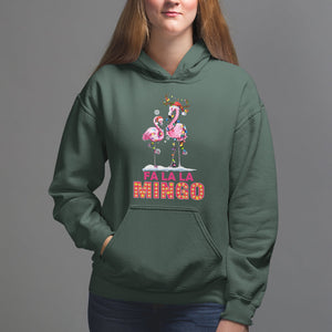 Fa La La Mingo Flamingo Hawaiian Retro Christmas Hoodie TS09 Printyourwear