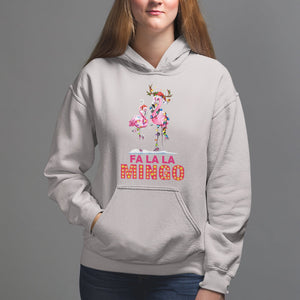 Fa La La Mingo Flamingo Hawaiian Retro Christmas Hoodie TS09 Printyourwear