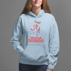 Fa La La Mingo Flamingo Hawaiian Retro Christmas Hoodie TS09 Printyourwear
