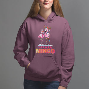 Fa La La Mingo Flamingo Hawaiian Retro Christmas Hoodie TS09 Printyourwear
