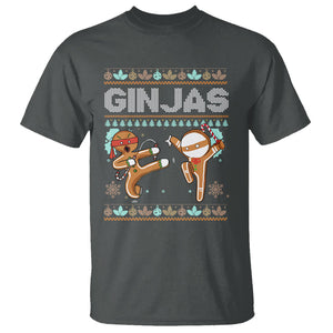 Ginjas Gingerbread Ninjas Funny Christmas T Shirt TS09 Printyourwear