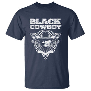 African American Cowboy Black History T Shirt TS09 Navy Print Your Wear