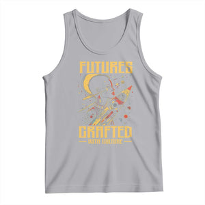 Afrofuturism African American Tank Top Futures Crafted With Culture TS09 Athletic Heather Print Your Wear