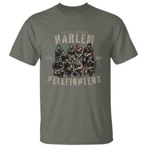Harlem Hellfighters T Shirt American Military Soldiers Black History TS09 Military Green Print Your Wear