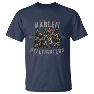 Harlem Hellfighters T Shirt American Military Soldiers Black History TS09 Navy Print Your Wear