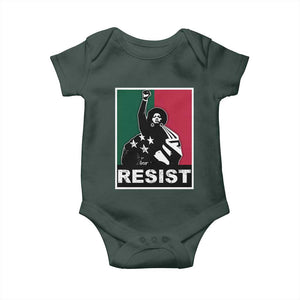 Resist Angela Davis Baby Onesie Black Panther Party History Civil Rights TS09 Print Your Wear