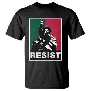 Resist Angela Davis T Shirt Black Panther Party History Civil Rights TS09 Black Print Your Wear
