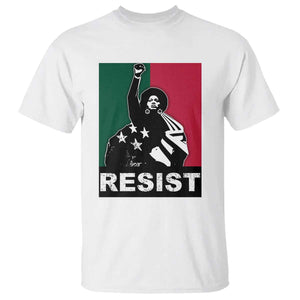 Resist Angela Davis T Shirt Black Panther Party History Civil Rights TS09 White Print Your Wear