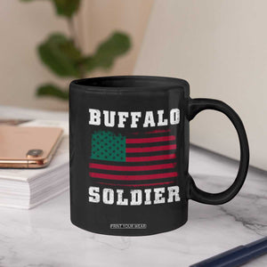 Buffalo Soldiers Coffee Mug African American Cavalry Black History TS09 Print Your Wear