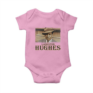 Langston Hughes Baby Onesie Harlem Renaissance Black History TS09 Light Pink Print Your Wear