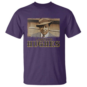 Langston Hughes T Shirt Harlem Renaissance Black History TS09 Purple Print Your Wear