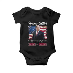 Jimmy Carter Baby Onesie A Legacys Of Peace And Humanitys TS09 Black Print Your Wear