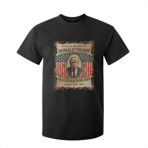 President Donald Trump Inauguration Day 2025 T Shirt For Kid TS09 Black Print Your Wear