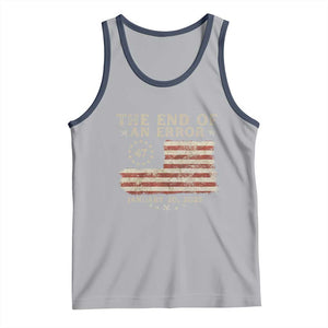 Trump Inauguration Day 2025 Tank Top End Of An Error TS09 Athletic Heather Navy Print Your Wear