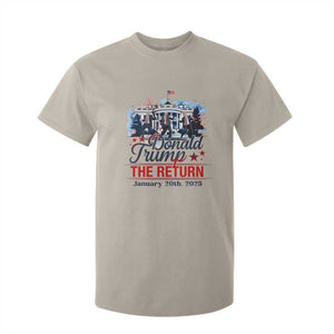 Trump Inauguration Day 2025 T Shirt For Kid The Return Trump Dancing TS09 Sand Print Your Wear