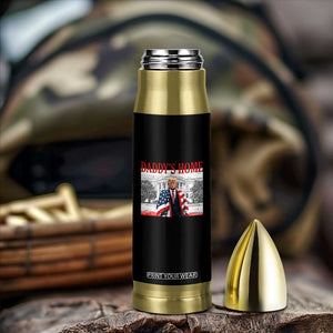 Trump 2025 Bullet Tumbler Daddy's Home Trump Inauguration Day TS09 Print Your Wear