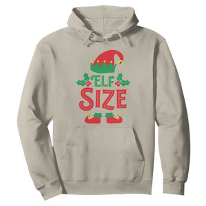 Cute First Christmas ELF Size Hoodie TS09 Sand Print Your Wear