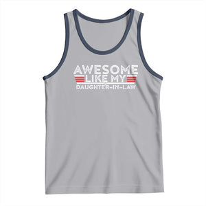 Funny Awesome Like My Daughter In Law Tank Top TS09 Athletic Heather Navy Print Your Wear