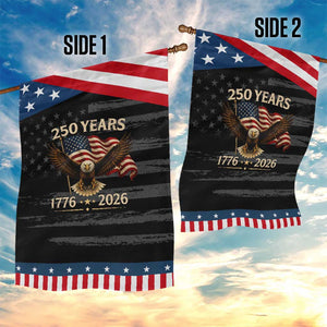 250 Anniversary USA Patriotic Eagle Garden Flag 250th 4th Of July 1776 2026 Flag TS10 Print Your Wear