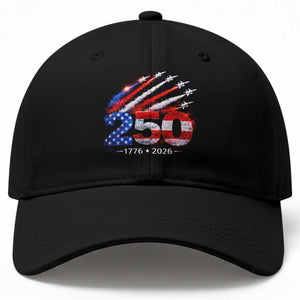 250th Anniversary USA Baseball Cap Patriotic 250 Years American 4th July 1776 2026 TS10 Print Your Wear