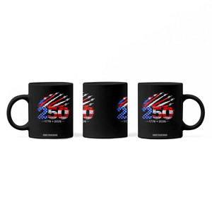 250th Anniversary USA Coffee Mug Patriotic 250 Years American 4th July 1776 2026 TS10 Print Your Wear