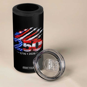 250th Anniversary USA 4 in 1 Can Cooler Tumbler Patriotic 250 Years American 4th July 1776 2026 TS10 Print Your Wear
