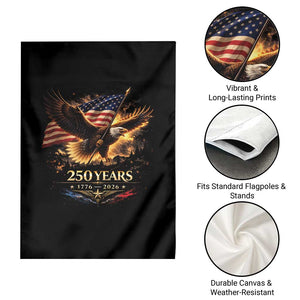 Eagle 250 Anniversary Usa Garden Flag 1776 2026 Patriotic 4th Of July 250 Year American Flag TS10 Print Your Wear