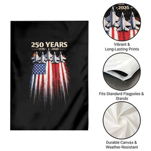 250 Years Anniversary Garden Flag Usa American Flag 1776 2026 Patriotic Independence Day 4th July TS10 Print Your Wear
