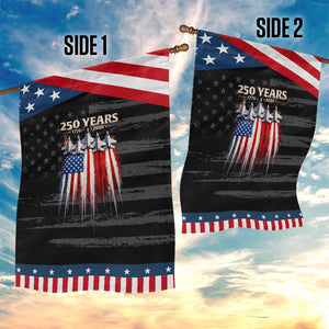 250 Years Anniversary Garden Flag Usa American Flag 1776 2026 Patriotic Independence Day 4th July TS10 Print Your Wear
