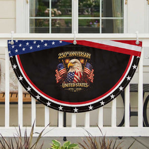 250th Anniversary Patriotic Fan Flag United States 250 Years Birthday 1776 2026 Eagle USA Flag