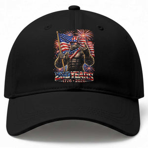Bigfoot 250th Anniversary Baseball Cap USA Independence 250 Years Of Freedom 1776 2026 Patriotic Flag TS10 Print Your Wear