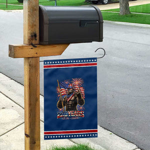 Bigfoot 250th Anniversary Patriotic Garden Flag USA Independence 250 Years Of Freedom 1776 2026 Patriotic Flag TS10 Classic Blue Red Print Your Wear