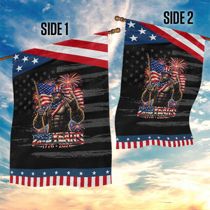 Bigfoot 250th Anniversary Patriotic Garden Flag USA Independence 250 Years Of Freedom 1776 2026 Patriotic Flag TS10 Print Your Wear